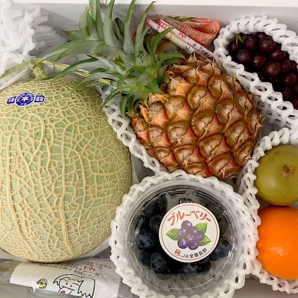 Assorted fruits from Yamanashi and Shizuoka prefectures 5kg (5-6 seasonal fruits)